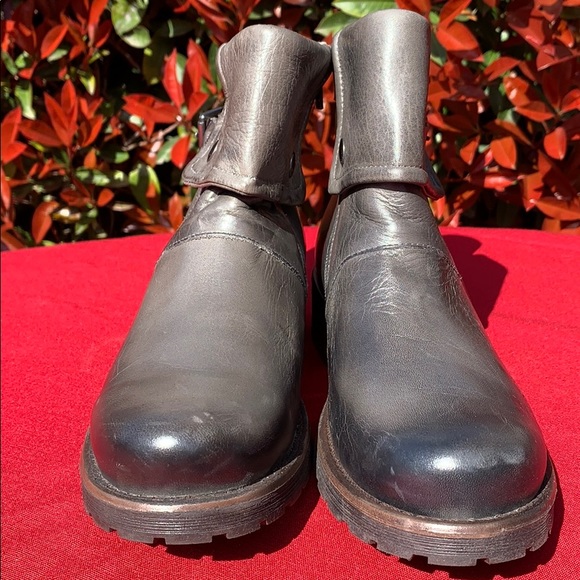 Jafa 492 Graphite Cuffed Ankle Boots Size 38 - Picture 5 of 10